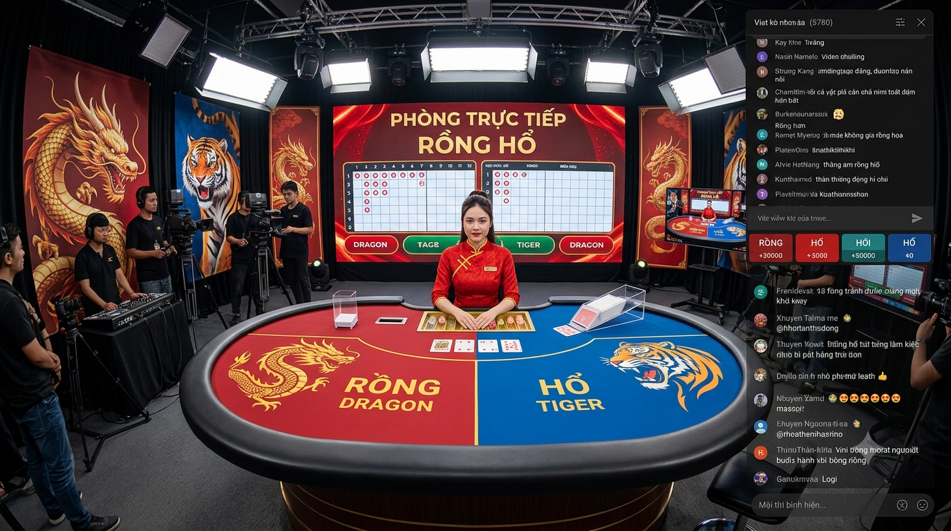phòng trực tiếp trận đấu rồng hổ